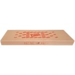 شلف چوبی (پایه فلزی مخفی) ابعاد 120*30