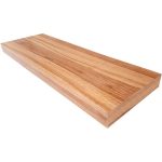 شلف چوبی (پایه فلزی مخفی) ابعاد 120*30